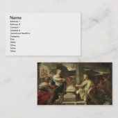 Ulysses und Kalypso Visitenkarte (Vorne/Hinten)