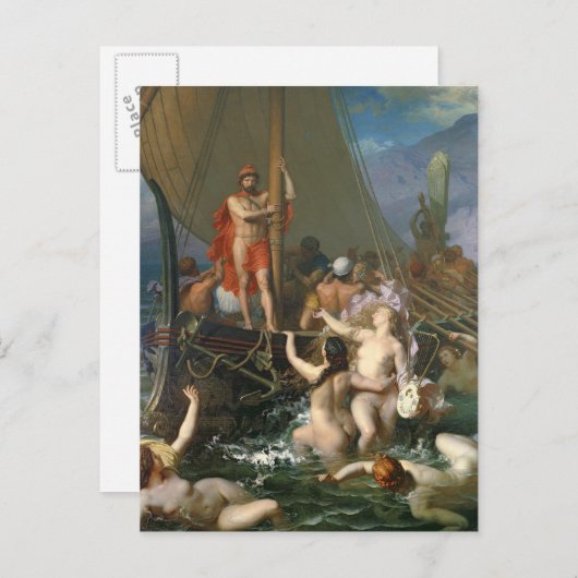 Ulysses und Sirens 2 Postkarte (Vorne/Hinten)