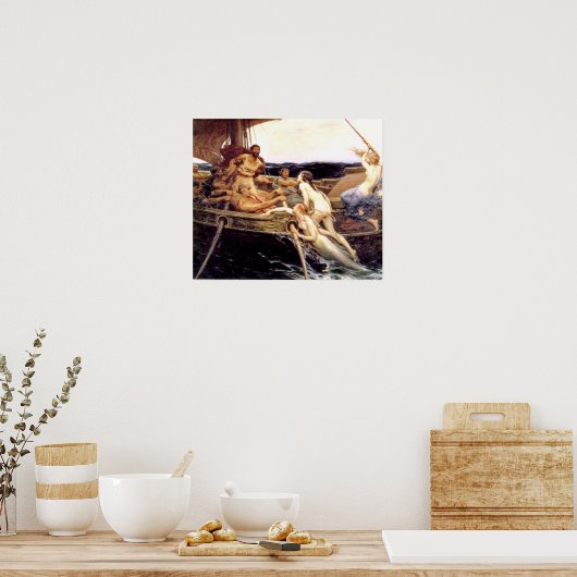 Ulysses und Sirens Poster (Küche)