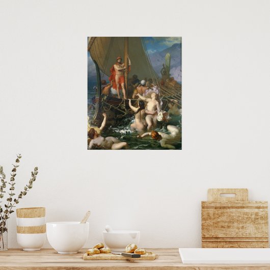 Ulysses und Sirens Poster (Küche)