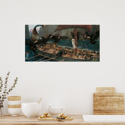 Ulysses und Sirens Poster (Küche)