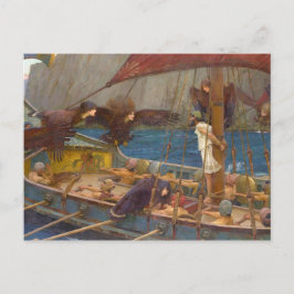 Ulysses und Sirens Postkarte