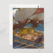 Ulysses und Sirens Postkarte (Vorne/Hinten)