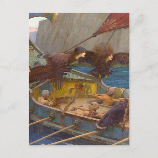 Ulysses und Sirens Postkarte (Vorderseite)