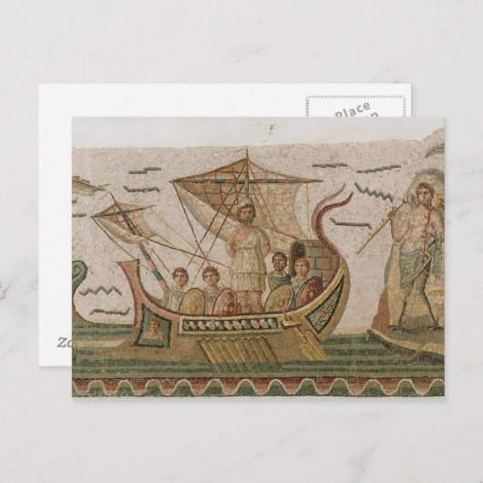 Ulysses und Sirens Postkarte (Vorne/Hinten)