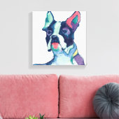 Ulysses Watercolor Pastel Leinwanddruck (Insitu (Wohnzimmer))