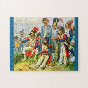 um 1796 Napoleons Soldaten Puzzle