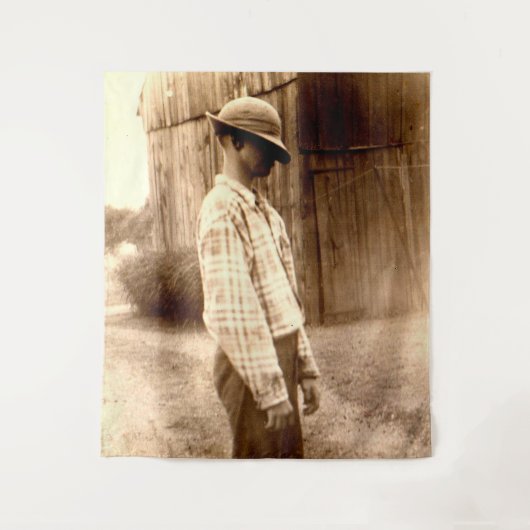 um 1920 bashful Harry Wandteppich (Vorderseite)