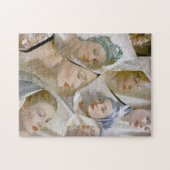 Um 1940 schöne Frauen Puzzle (Horizontal)