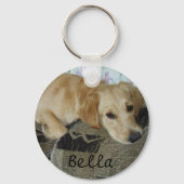 um 8 Uhr Schlüsselanhänger (Vorderseite)