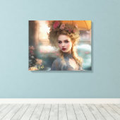 Um alles zu sehen... Carry an Umbrella Leinwanddruck (Insitu (Holzboden))