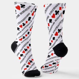 Um beim Bridgespiel zu gewinnen, muss man der Spie Socken