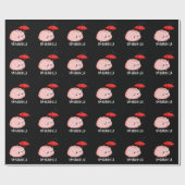 Um-brain-lla Funny Brain Puns Dark BG Geschenkpapier (Flach)