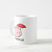Um-brain-lla Funny Brain Puns Kaffeetasse (Vorderseite Links)