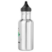 UM DAS BEWUSSTSEIN ZU ERHÖHEN! EDELSTAHLFLASCHE (Rechts)