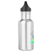 UM DAS BEWUSSTSEIN ZU ERHÖHEN! EDELSTAHLFLASCHE (Links)