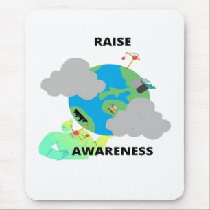 UM DAS BEWUSSTSEIN ZU ERHÖHEN! MOUSEPAD