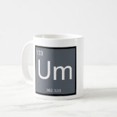 Um, das Element der Verwirrung - Tasse (Vorderseite Links)