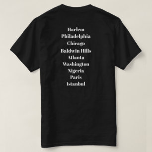 "um den Block, um die Welt," HWM T-Shirt