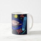 Um den Fisch herum, Paul Klee Kaffeetasse (VorderseiteRechts)