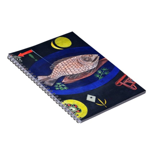 Um den Fisch herum, Paul Klee Notizblock (Rechte Seite)