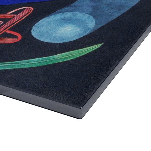 Um den Fisch herum, Paul Klee Schneidebrett (Ecke)