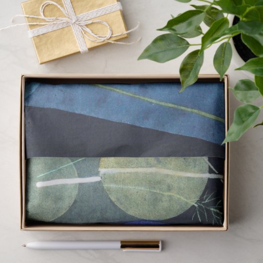 Um den Fisch herum, Paul Klee Seidenpapier (Geschenk)