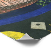 Um den Fisch Paul Klee Poster (Ecke)