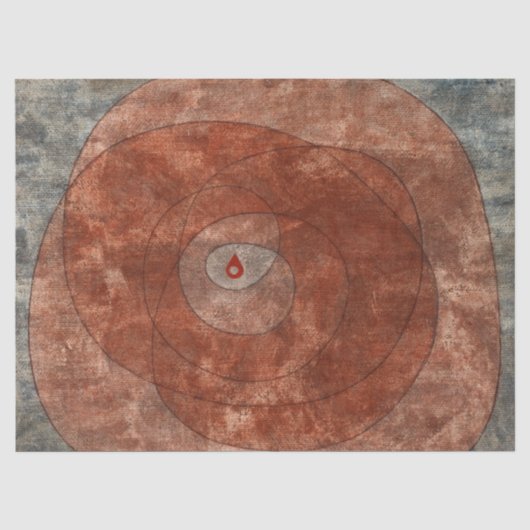 Um den Kern von Paul Klee Seidenpapier (Vorderseite)