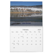um die Schweiz in 12 Monate Kalender (Feb 2027)