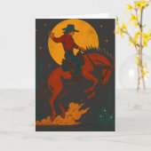 Um die Sonne Karte (Gelbe Blume)