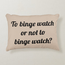 Um die Uhr zu bingen oder nicht, um die Uhr zu bin Dekokissen