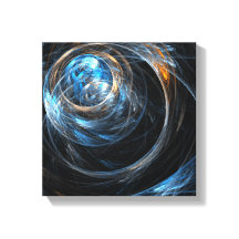 Um die Welt Abstrakte Kunst Schwarz und Weiß