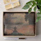 Um die Welt-Dekoupage Seidenpapier (Geschenk)