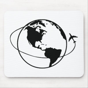 Um die Welt Mousepad
