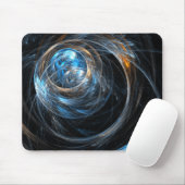 Um die Weltabstrakte Kunst Mousepad (Mit Mouse)