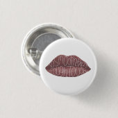 "Um diese raue Touch zu glätten" R+J Zitat-Button Button (Vorne & Hinten)