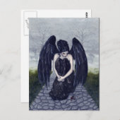 Um dir von der Postkarte abzuhalten (Vorne/Hinten)