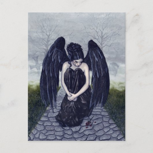 Um dir von der Postkarte abzuhalten (Vorderseite)