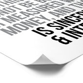 Um echten Service zu bieten, müssen Sie Poster (Ecke)