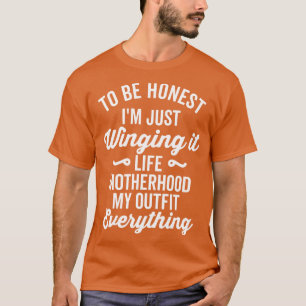 Um ehrlich zu sein, möchte ich es einfach witzig V T-Shirt