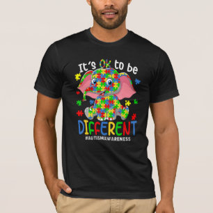 Um ein anderes stolzes Autismus-Bewusstsein Niedli T-Shirt