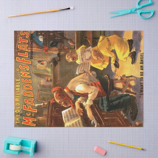 Um ein Engel-Dekoupage zu sein Seidenpapier (Basteln)