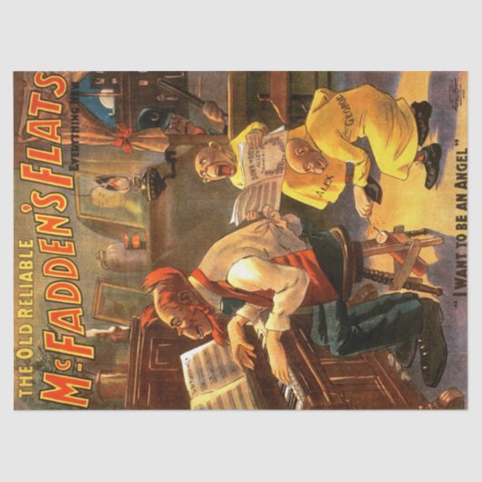 Um ein Engel-Dekoupage zu sein Seidenpapier (Vorderseite)