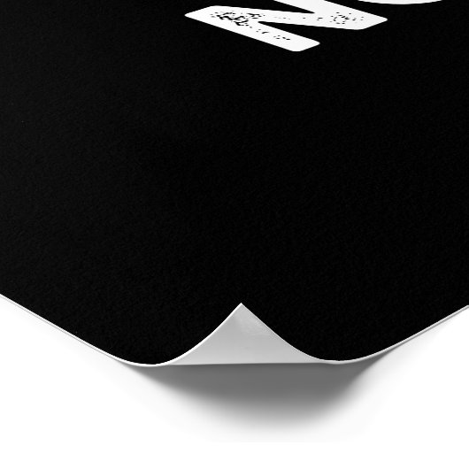 um ein sonniges Insekt zu sein oder nicht zu sein, Poster (Ecke)