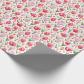 Um eine Blume zu sein, musst du den Regen ertragen Geschenkpapier (Ecke)