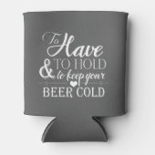 Um eine kalte Hochzeit Behalten Dosenkühler (Vorderseite)