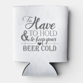 Um eine kalte Hochzeit Behalten Dosenkühler