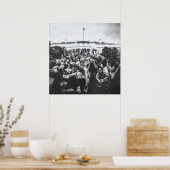 Um einen Schmetterling zu halten Poster (Küche)