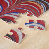 Um ex libris schwierige Vintage Kunst Puzzle (Seite)